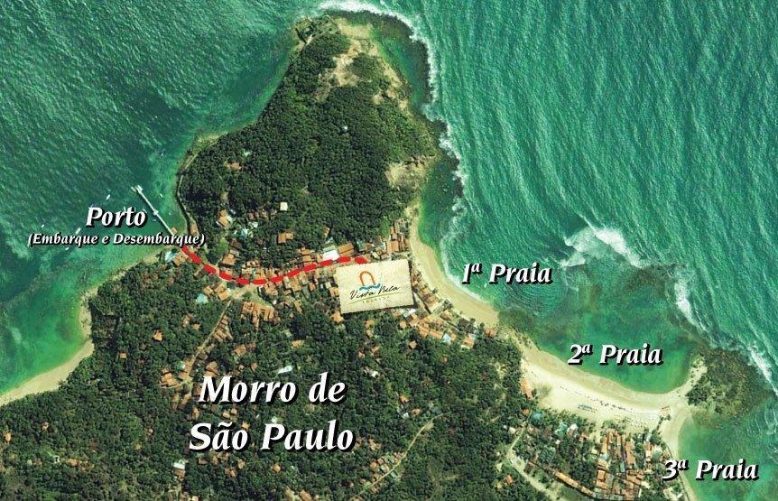 Pousada Vista Bela Morro de São Paulo Kültér fotó